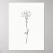 Zeichenskizze Poster (Vorne)