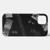 Zeichensprache-Fotogramm Case-Mate iPhone Hülle (Rückseite (Horizontal))