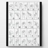 ZEICHENSPRACHE FOTOPLATTE (Vorderseite)