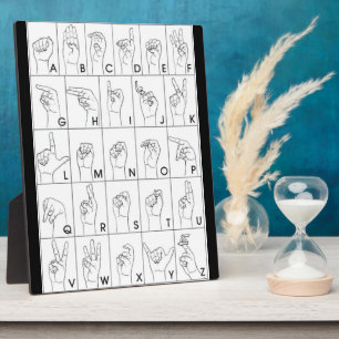 ZEICHENSPRACHE FOTOPLATTE