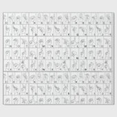 ZEICHENSPRACHE GESCHENKPAPIER (Flach)