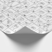 ZEICHENSPRACHE GESCHENKPAPIER (Ecke)