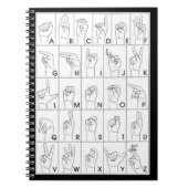 ZEICHENSPRACHE NOTIZBLOCK (Vorderseite)