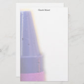 Zeichenstift-Briefpapier Briefpapier (Vorne/Hinten)