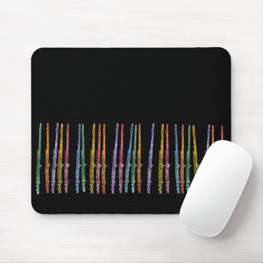 Zeichenstift-Flöten Mousepad (Mit Mouse)