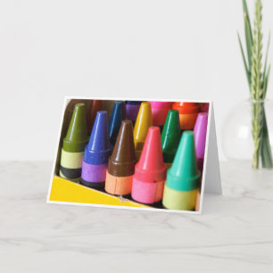 Zeichenstift-Gruß-Karte Karte