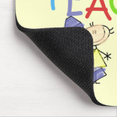 Zeichenstift-Kindergärtnerin-T-Shirts und Mousepad (Ecke)