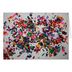 ZEICHENSTIFT-KUNST-KARTE