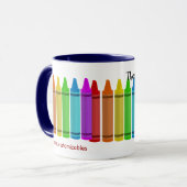 Zeichenstift-Tasse Tasse (Vorderseite Links)