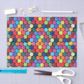 Zeichenstift-Tupfen-Seidenpapier Seidenpapier (Handwerk)