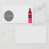 Zeichenstift-Visitenkarte Visitenkarte (Vorne/Hinten)