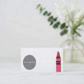 Zeichenstift-Visitenkarte Visitenkarte (Stehend Vorderseite)