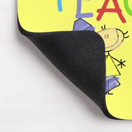 Zeichenstift-Vorschullehrer-T-Shirts und Geschenke Mousepad (Ecke)