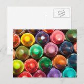 Zeichenstifte Postkarte (Vorne/Hinten)