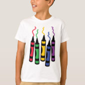 Zeichenstifte T-Shirt (Vorderseite)