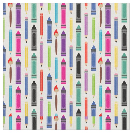 Zeichenstiftmuster Stoff (Nahaufnahme)
