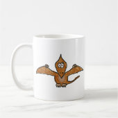Zeichenstiftpterodactyl-Dinosaurier-Sammlung Kaffeetasse (Links)
