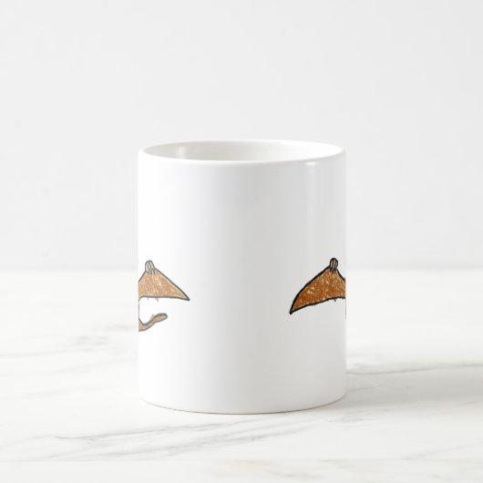 Zeichenstiftpterodactyl-Dinosaurier-Sammlung Kaffeetasse (Mittel)
