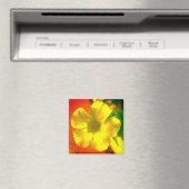 ZEICHENSTIL UND DESIGN-DEKORATION DER BLUME MAGNET (In Situ (Geschirrspüler))