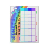 Zeichentabelle Editor Notizblock (Rotiert)