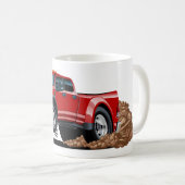 Zeichentrick-Auto Kaffeetasse (VorderseiteRechts)