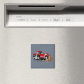 Zeichentrick-Auto Magnet (In Situ (Geschirrspüler))