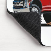 Zeichentrick-Auto Mousepad (Ecke)
