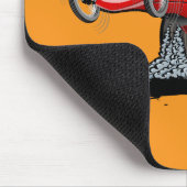 Zeichentrick-Dragster Mousepad (Ecke)