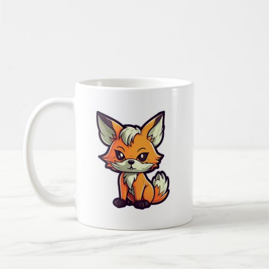 ZEICHENTRICK-FUCHS KAFFEETASSE (Links)