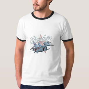 Zeichentrick-Kampfflugzeug T-Shirt