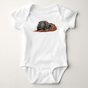 Zeichentrick-LKW Baby Strampler