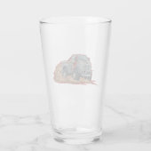 Zeichentrick-LKW Glas (Rückseite)