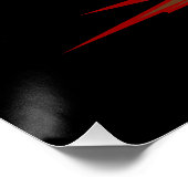 Zeichentrick-LKW Poster (Ecke)
