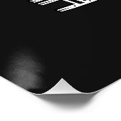 Zeichentrickauto Poster (Ecke)
