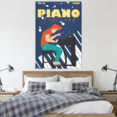 Zeichentrickfigur Leinwanddruck (Insitu (Schlafzimmer))