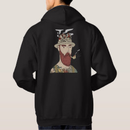 Zeichentrickfiguren von Raucher-Cartoon Hoodie