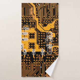 Zeichentrickfilm für Mikroschemas, Mikrogramm, Bac Badehandtuch