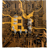 Zeichentrickfilm für Mikroschemas, Mikrogramm, Bac Duschvorhang (Vorderseite)