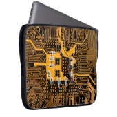 Zeichentrickfilm für Mikroschemas, Mikrogramm, Bac Laptopschutzhülle (Vorne Rechts)