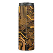 Zeichentrickfilm für Mikroschemas, Mikrogramm, Bac Thermosbecher (Rückseite)