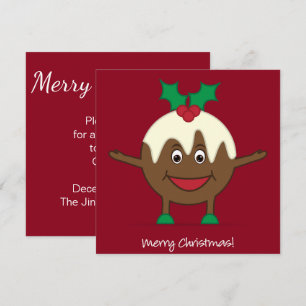 Zeichentrickfilm über Weihnachten Einladung