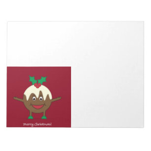 Zeichentrickfilm über Weihnachten Notizblock