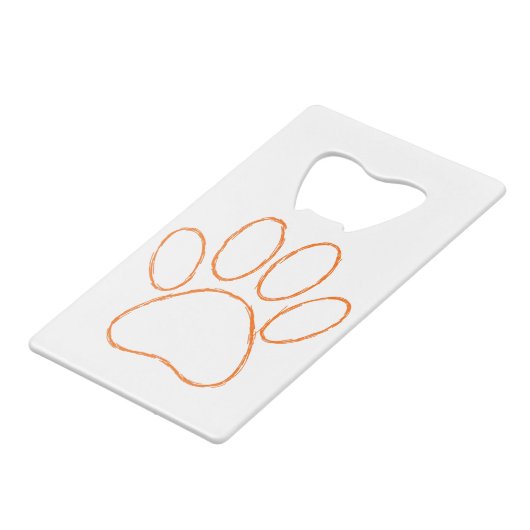 Zeichentrickgeflecht Geldbeutel Flaschenöffner (Vorderseite Schrägansicht)