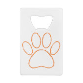 Zeichentrickgeflecht Geldbeutel Flaschenöffner (Rückseite)