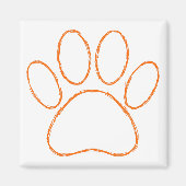 Zeichentrickgeflecht Magnet (Vorne)