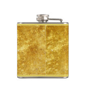 Zeichentrickkartoffel mit großen Augen 1 Flachmann (Rückseite)