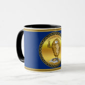 Zeichentrickkartoffel mit großen Augen 3 Tasse (Vorderseite Links)