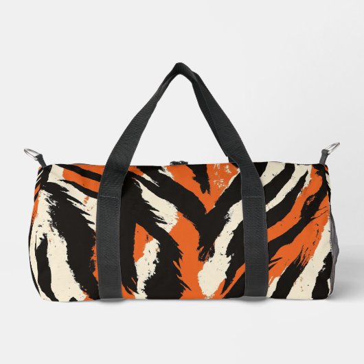 Zeichentrickmuster Duffle Bag (Vorderseite)