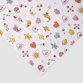 Zeichentrickzeichen Nahtloses Muster Seidenpapier (Ausschnitt)