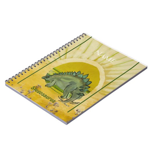 Zeichn deinen eigenen Stegosaurus Notizblock (Linke Seite)